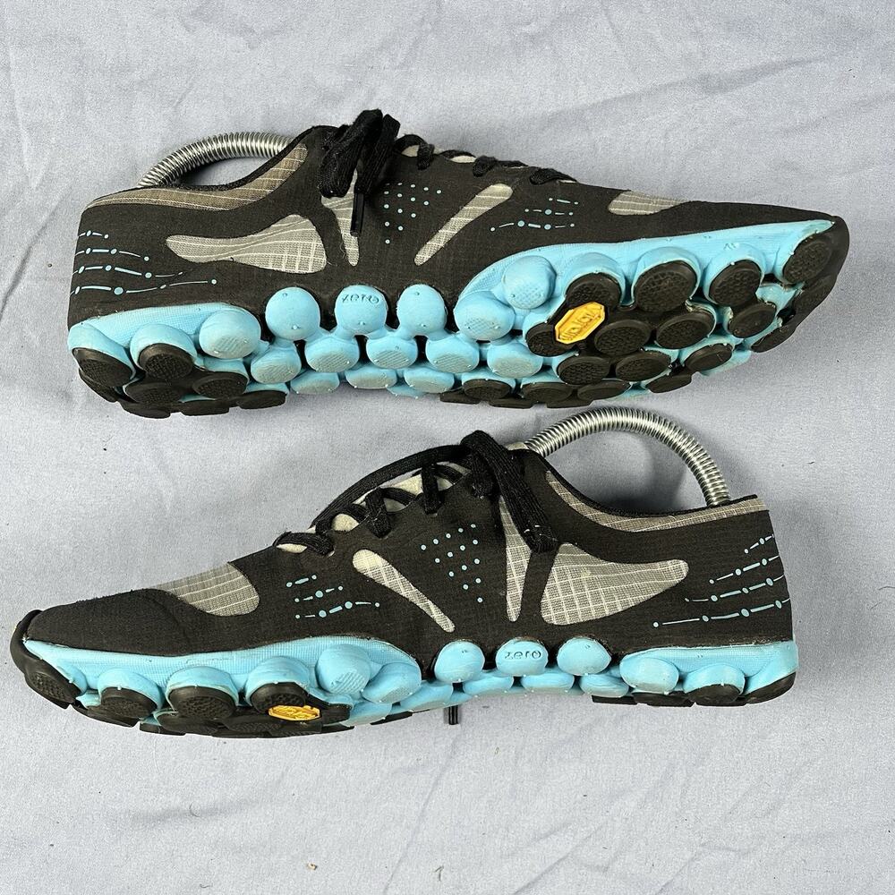 New Balance Minimus Vibram Women’s Size 7.5 Running Shoes Barefoot WT00BK - Picture 2 of 7